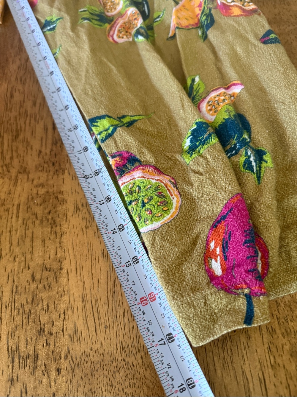 The Odells Strapless Isla Tropical halter Jumpsuit size Medium Linen blend - Picture 14 of 16